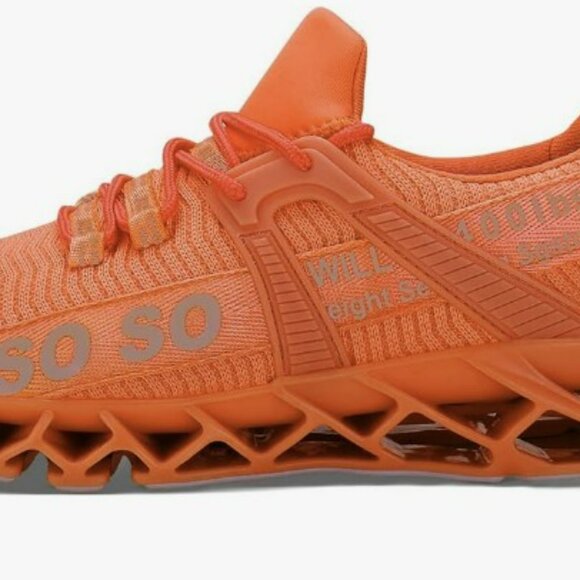 SO SO Women's Vibrant Orange Sneakers - Picture 11 of 12